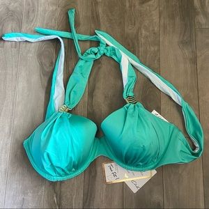 A.CHE Halter Swim Top